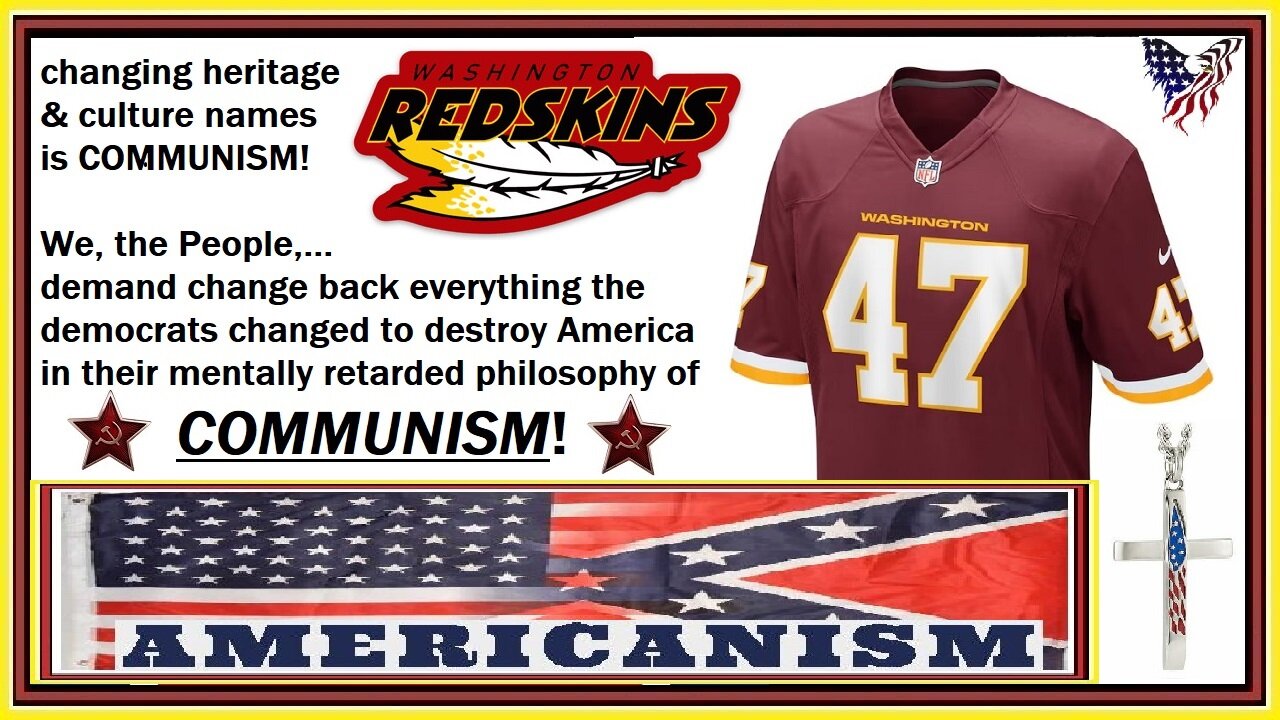 WE, THE PEOPLE, WANT OUR WASHINGTON REDSKINS