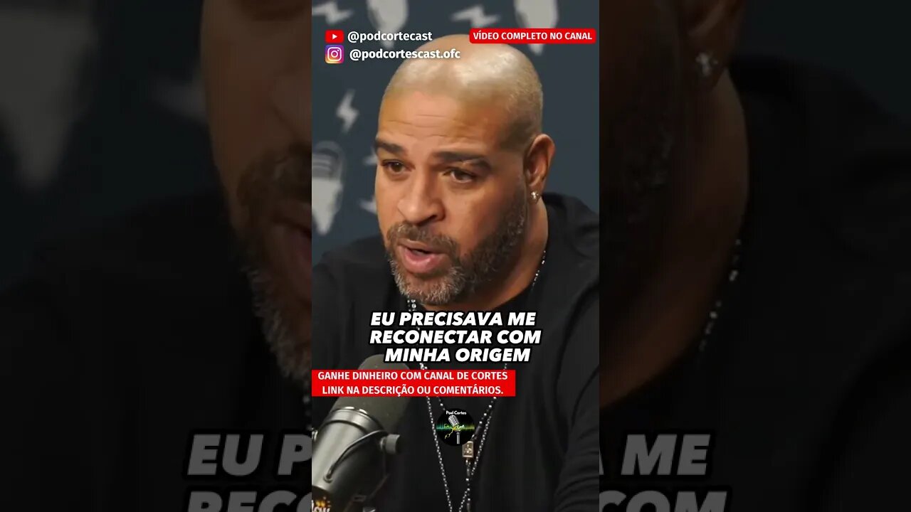 O QUE ADRIANO IMPERADOR FEZ APÓS DAR UM TEMPO NO FUTEBOL #shorts #adrianoimperador #didico #mengão