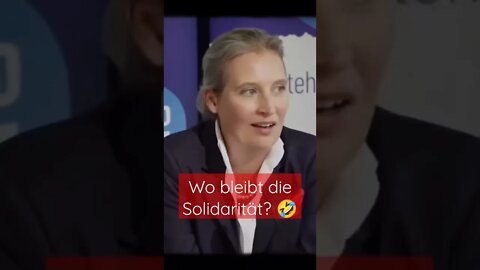 Solidarität eine Einbahnstraße