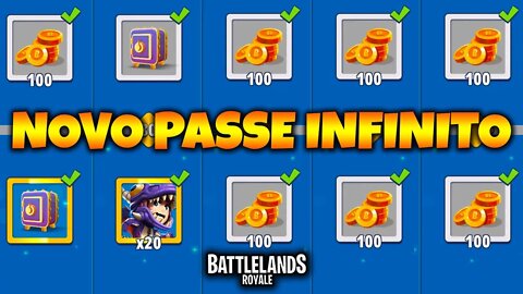 Novo Passe Infinito do Battlelands Royale