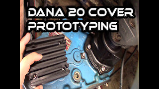 3018 CNC Aluminum Facing Operation Early Bronco Dana 20 Cover Prototype Part 1