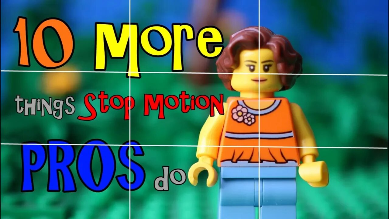 10 MORE things stop motion pros do