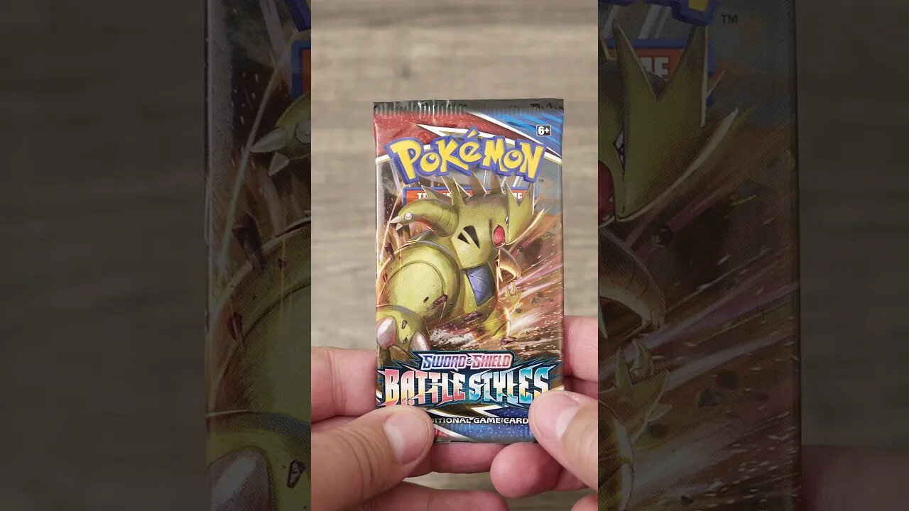 #SHORTS Unboxing a Random Pack of Pokemon Cards 021