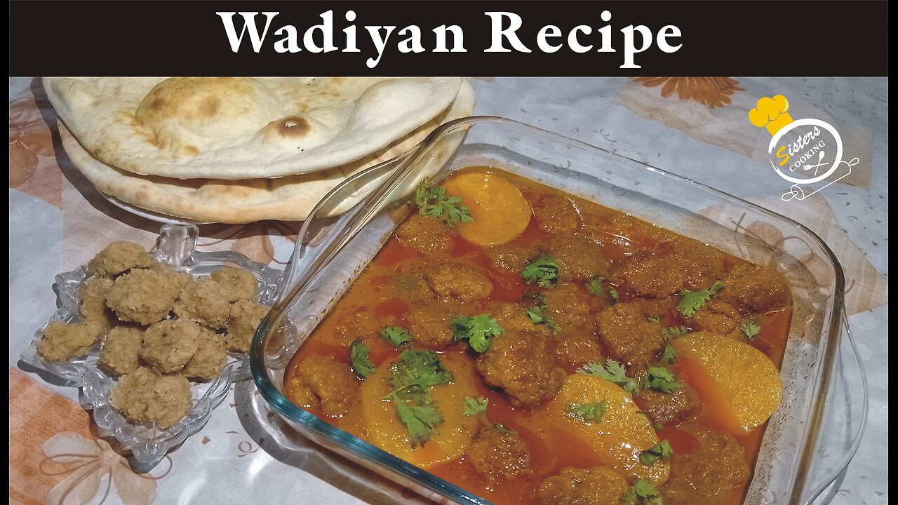 Bariyan Recipe | Wadiyan Recipe | Bariyan Alu Salan | Bariyan Bnane Ka Tarika | Homemade Wadiyan