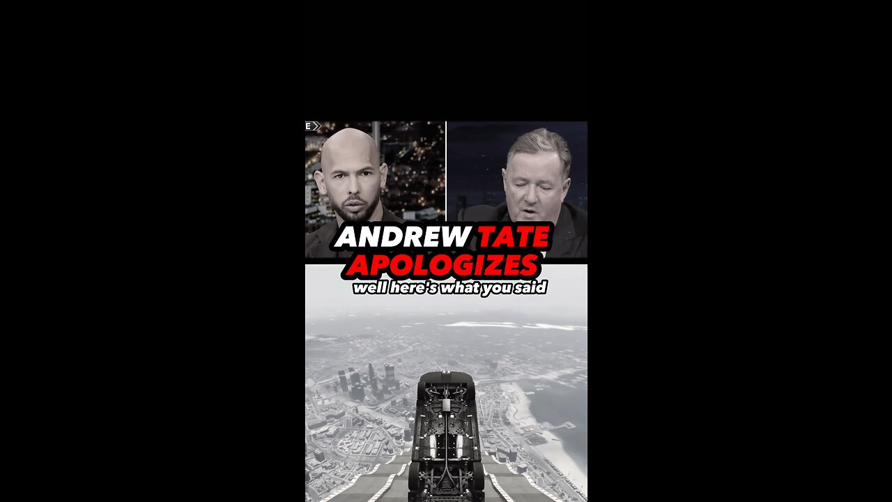 ANDREW TATE Apologizes