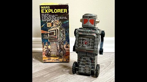 Mars Explorer Robot Astronaut