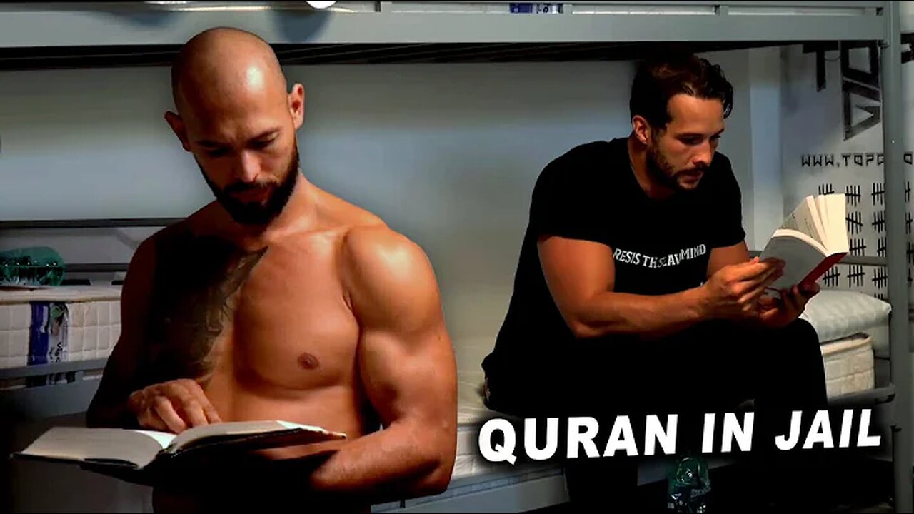 Andrew Tate Reads Quran In Jail With Tristan Tate!