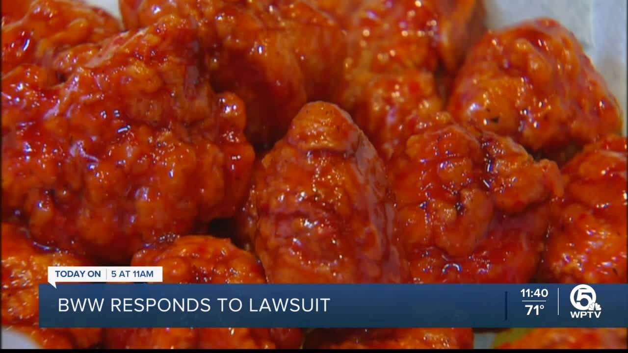 Buffalo Wild Wings faces boneless wings lawsuit