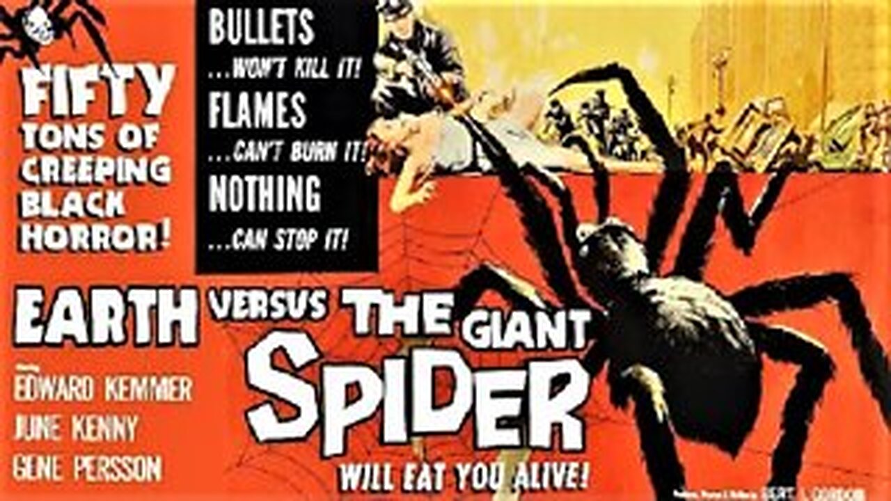 EARTH VS THE SPIDER 1958 Tagline: It Must Eat You to Live! FULL MOVIE in HD & W/S