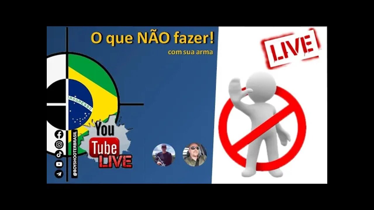 LIVE: Nao faça isso com seu equipamento!