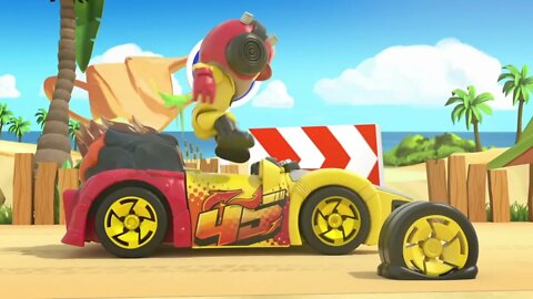 �� T RACERS Meet Bite Rider, Lunartik, Spin Winner & Shazoom! ��️ Cartoons SERIES for Kids