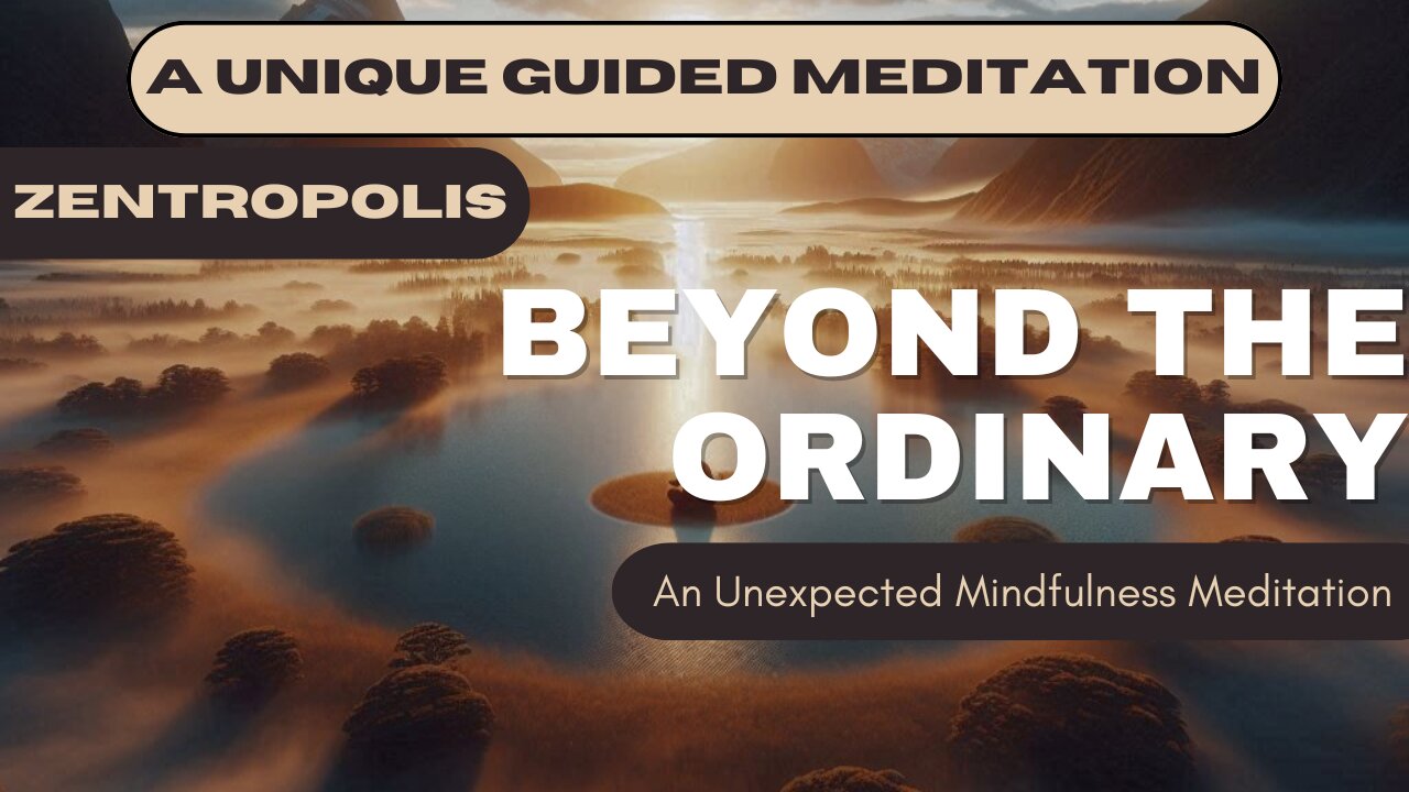 Beyond the Ordinary: An Unexpected Mindfulness Meditation Experience