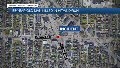 Pedestrian killed in hit and run near Teutonia and Capitol