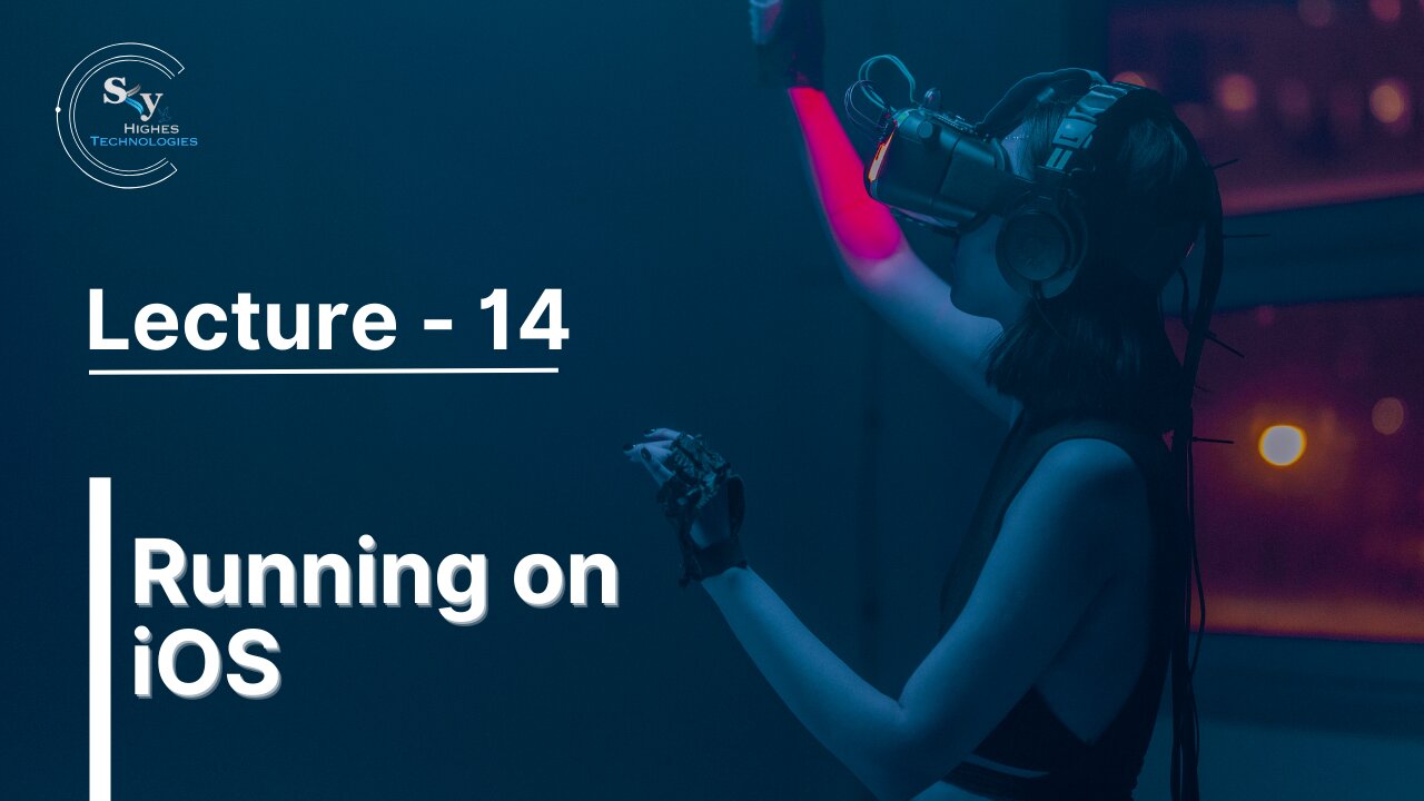 14 - Running on iOS | Skyhighes | React Native