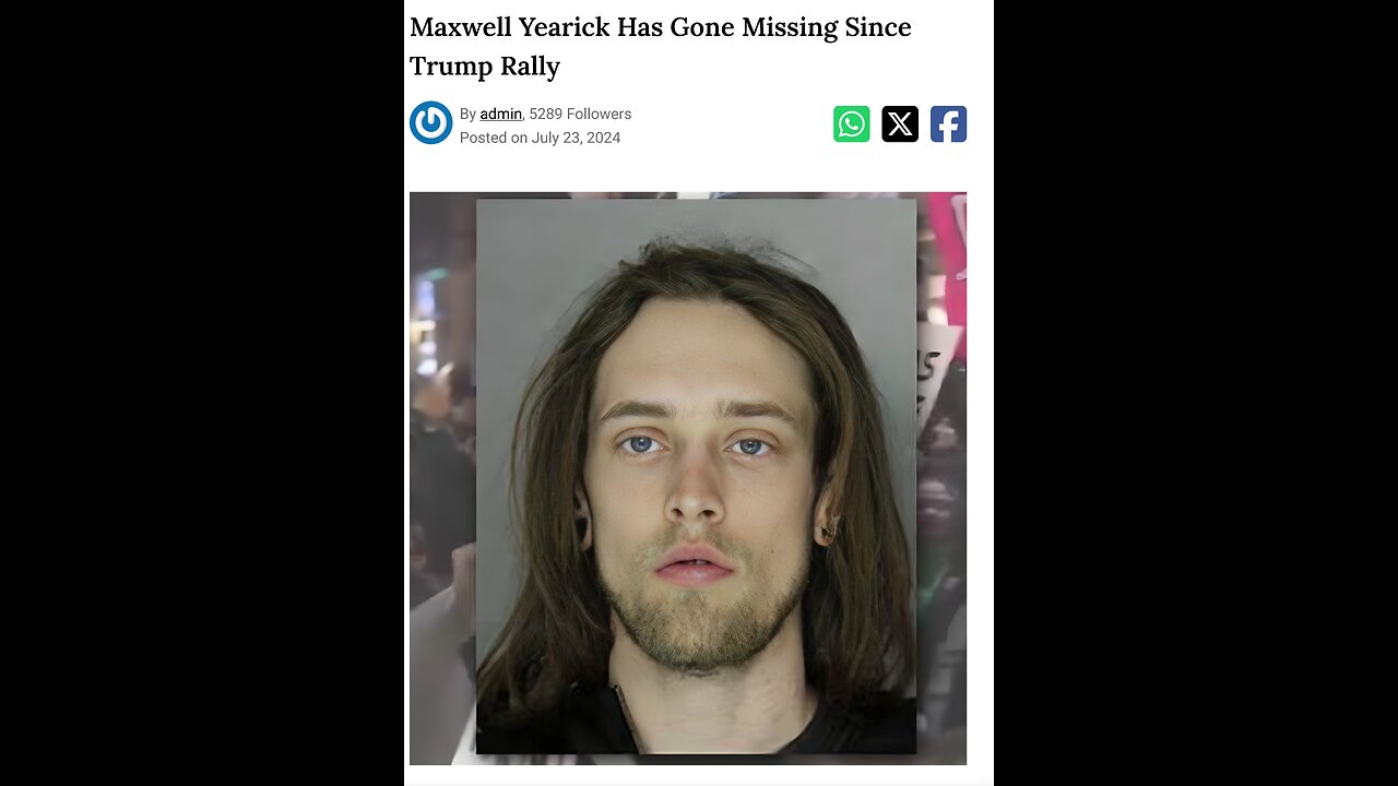 Was Maxwell Yearick The Shooter On The Roof?