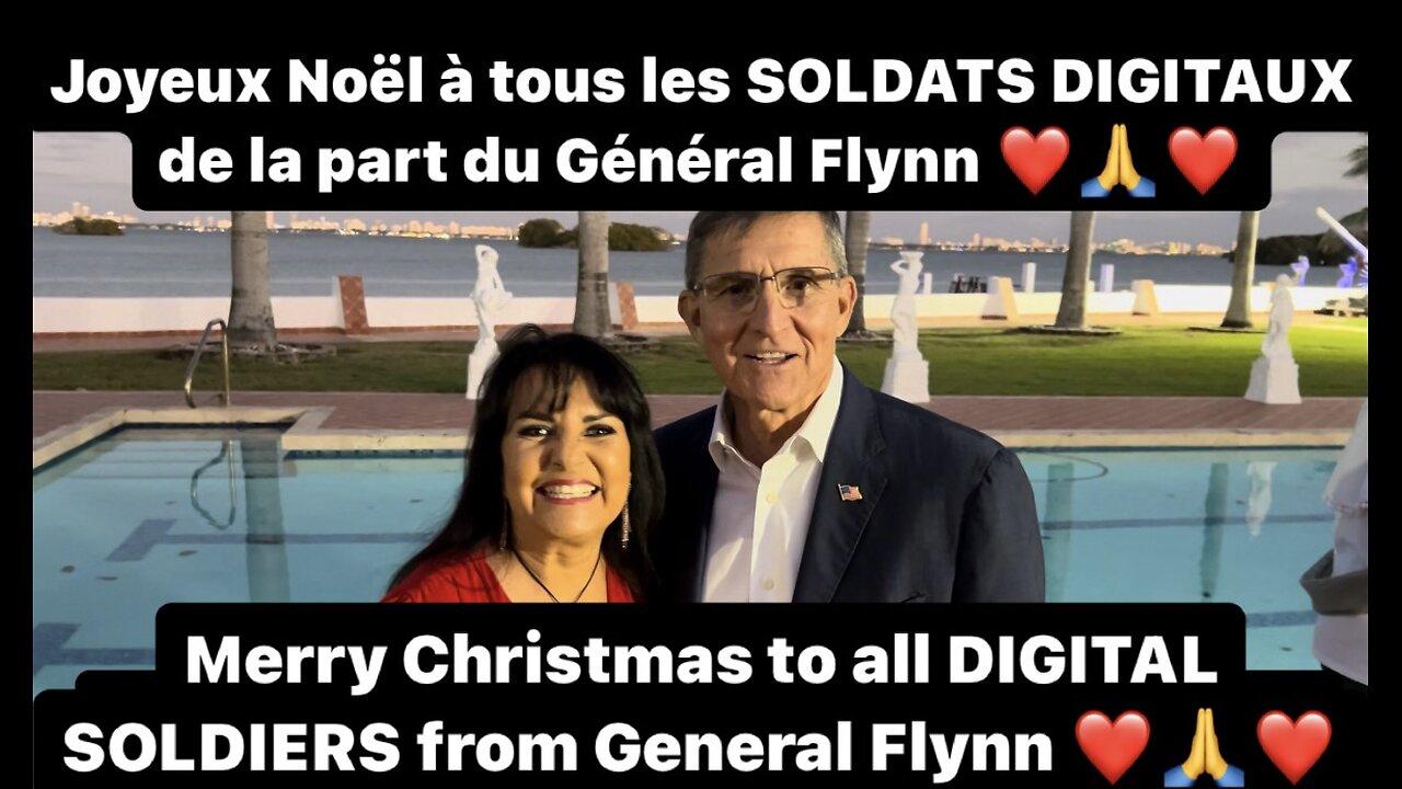 Joyeux Noël à tous les Soldats Digitaux de la part du General Flynn