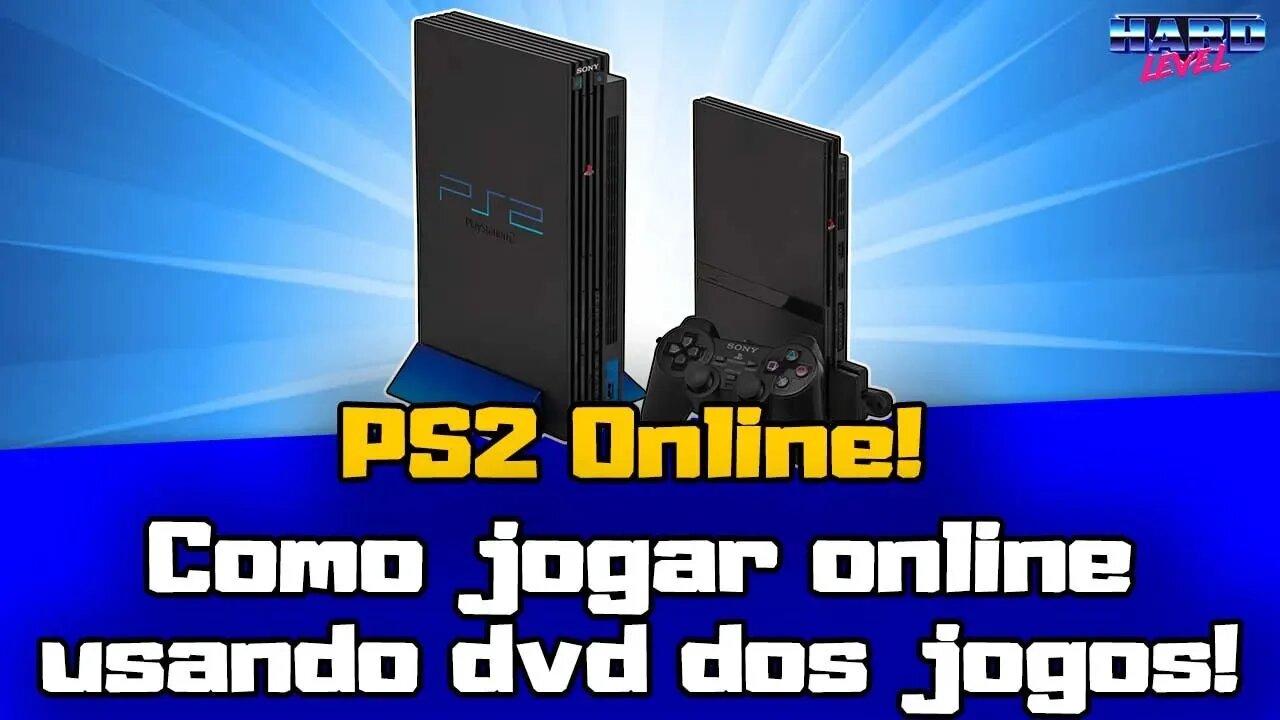 PS2 Tutorial - Como jogar Online usando o DVD do jogo! Como quebrar a DNAs