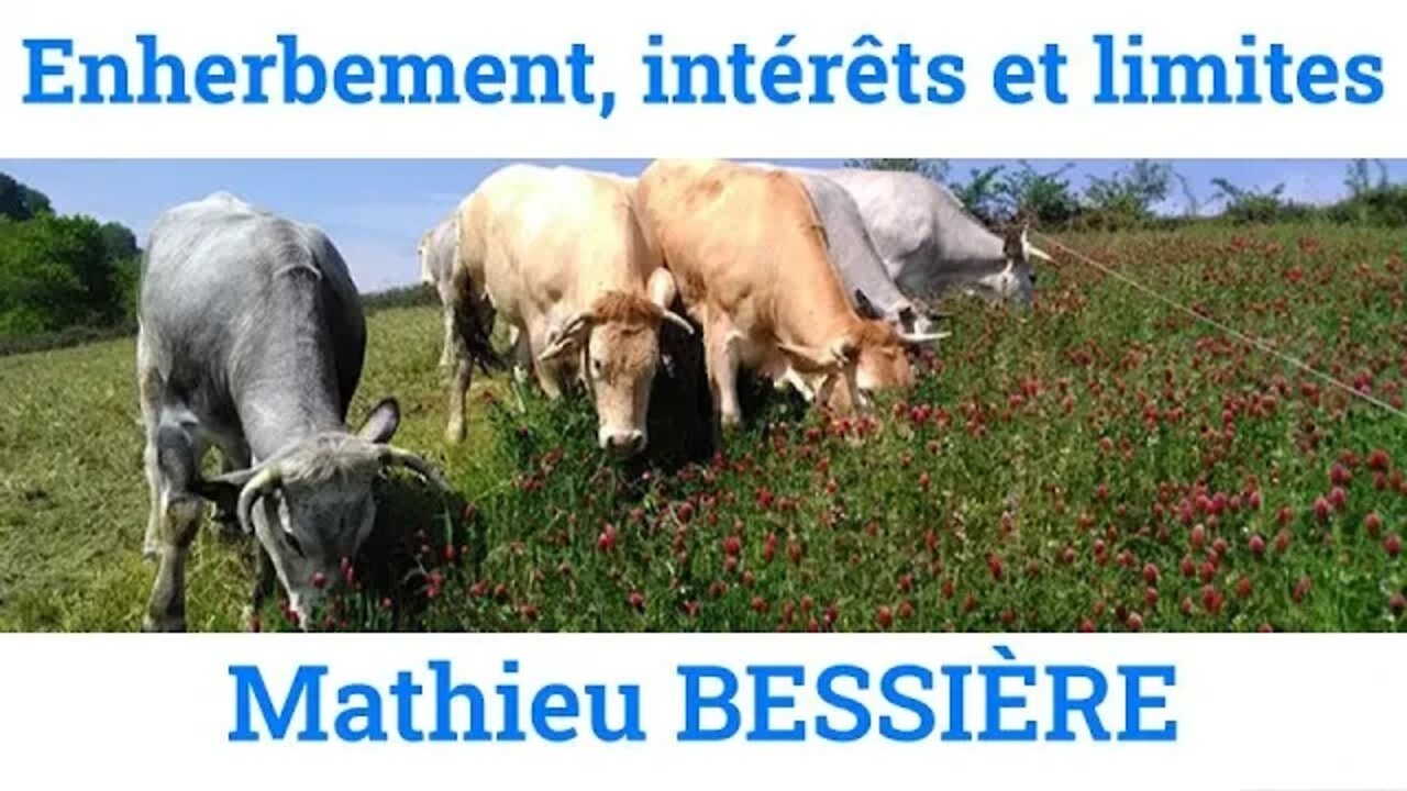 Enherbement, intérêts et limites - Mathieu Bessiere