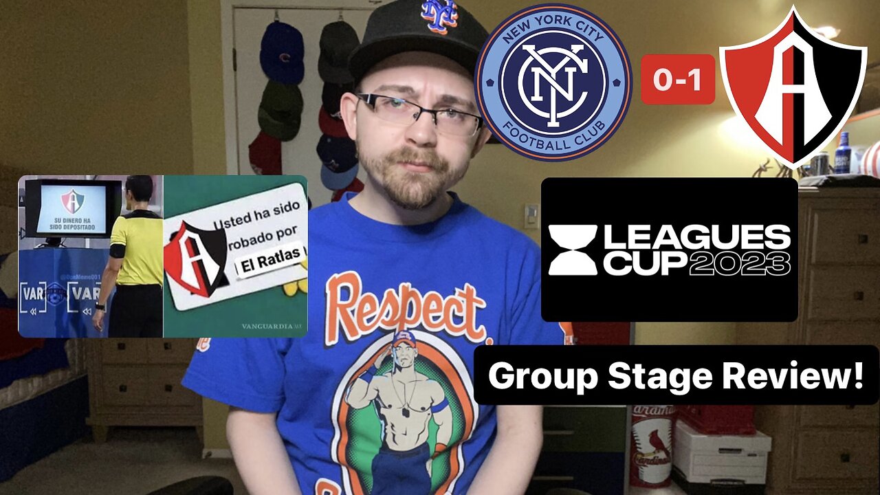 RSR5: New York City FC 0-1 Atlas FC Leagues Cup 2023 Group Stage Review!