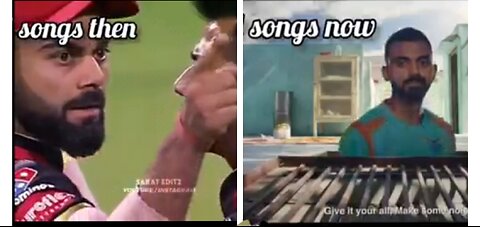 IPL song then VS now 🥹