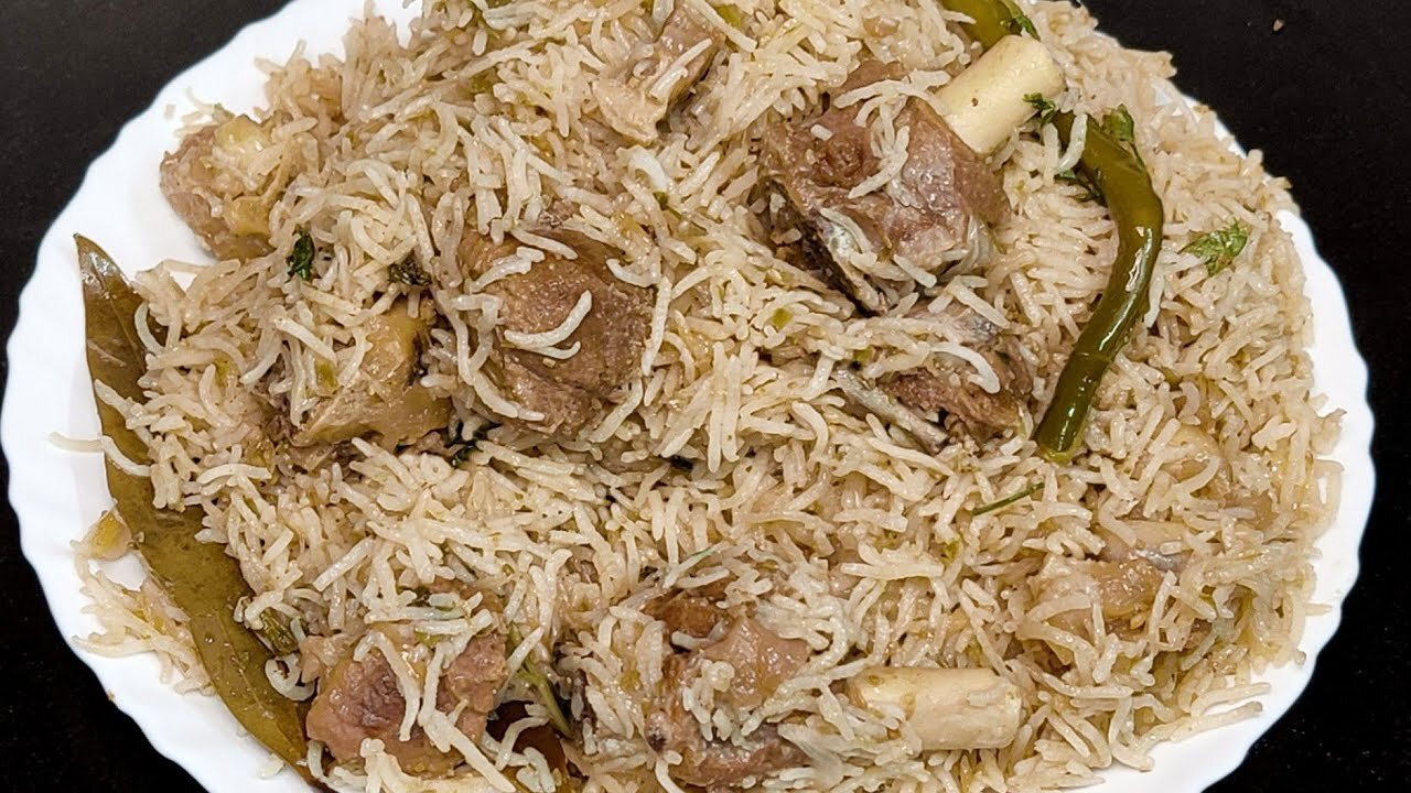 EASIEST MUTTON PULAO|BY THE_SPICESISTER