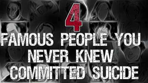 4 Famous People You Never Knew Committed Suicide