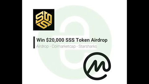 Airdrops - Coinmarketcap - StarSharks distribuição de 20.000 SSS