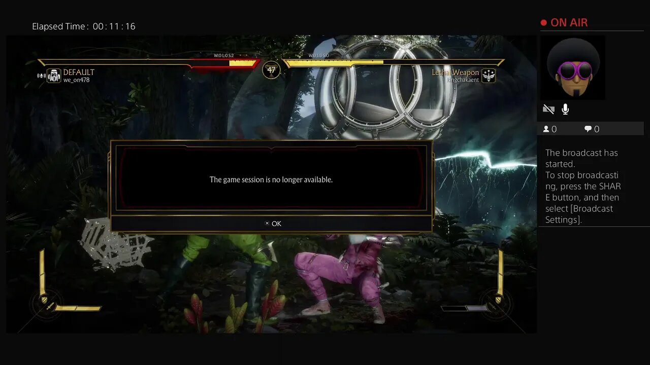 kingchakaent's Live PS4 Broadcast