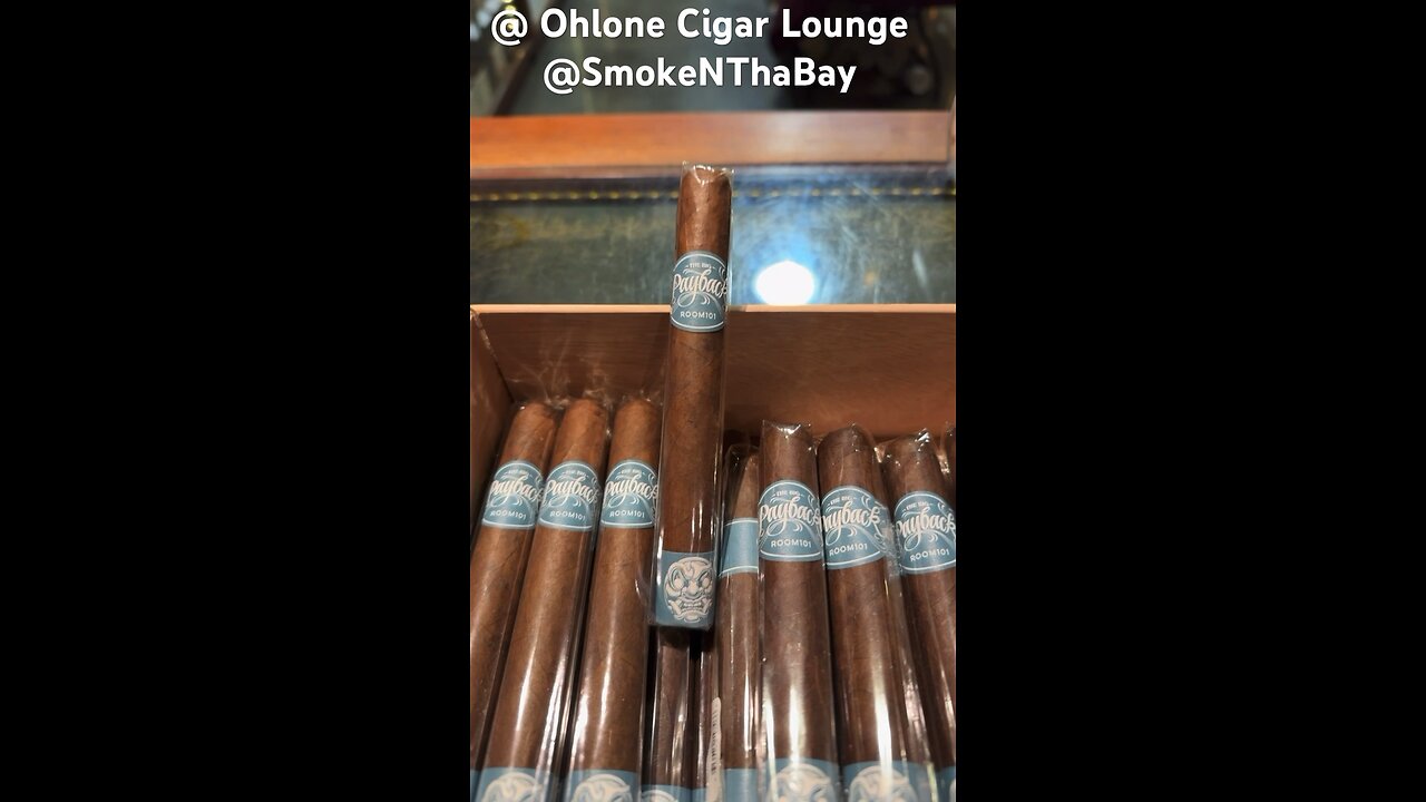 Cigar of the Day: Room 101 The Big Payback Nicaragua 5x50 Toro #Cigars #Shorts @ Ohlone Cigar Lounge