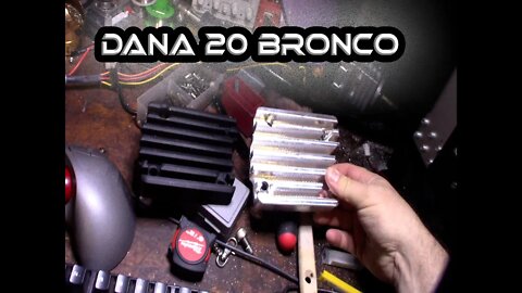 3018 CNC Aluminum Early Bronco Dana 20 Cover Prototype Part 2