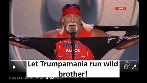 Hulk Hogan and Dana White at RNC goes viral