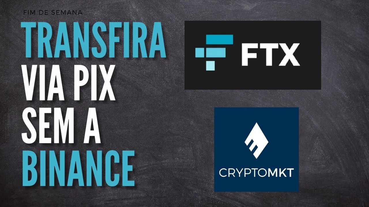 Deposito e saque via PIX fora da BINANCE