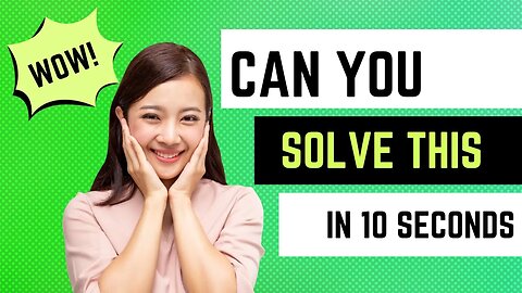 Time Crunch Challenge: Solve the 15-Second Riddle