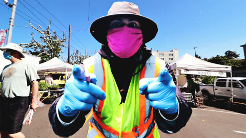 THE MOST EPIC 1-MAN PROTEST EVER (PART 1) Yellow-Vest Total Compliance Investigator