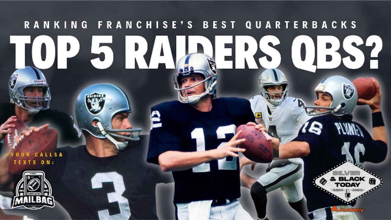 Top 5 Quarterbacks in Raiders Franchise History, Including Ken Stabler & Jim Plunkett