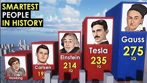 Comparison : Smartes People in the World History