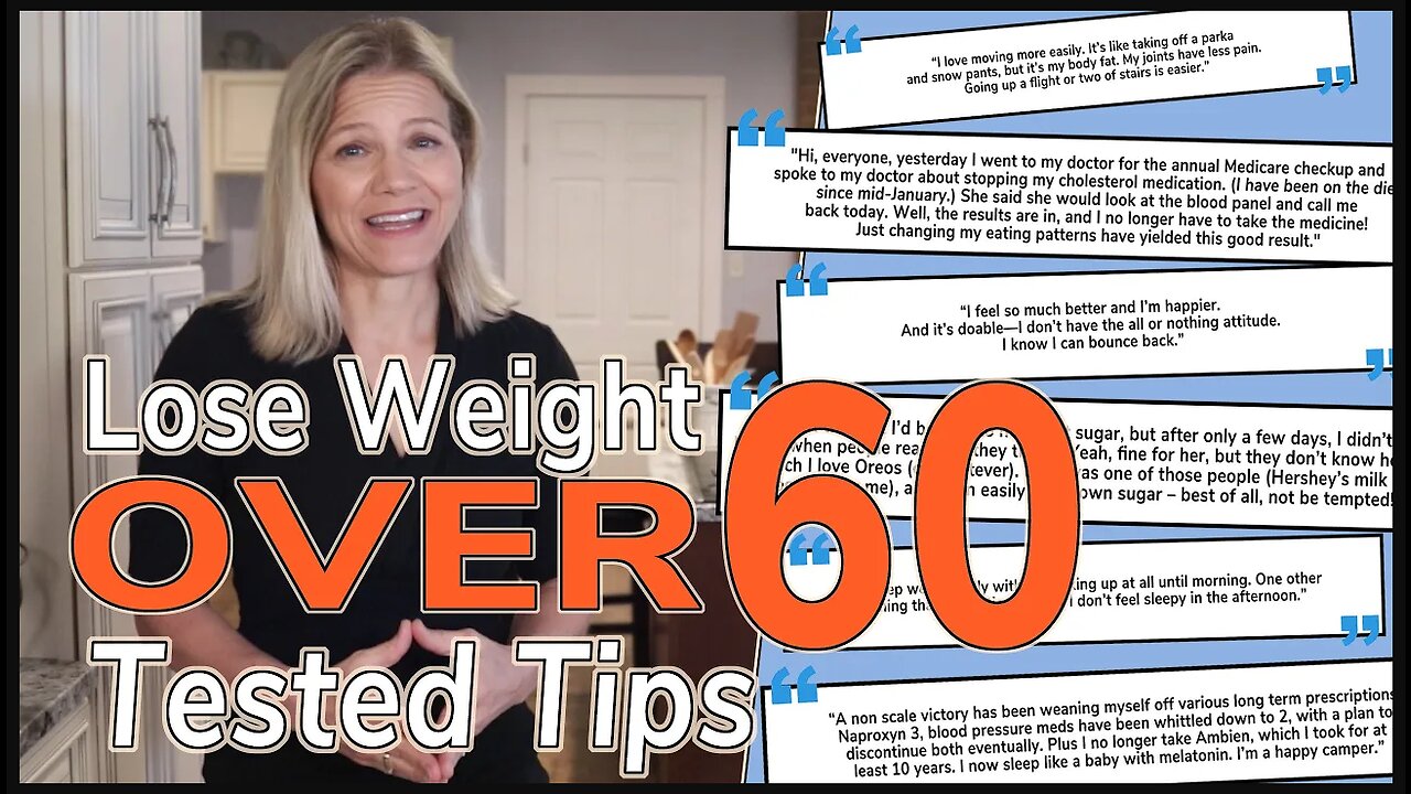 Lose Weight Over 60: 3 Practical & Tested Tips from Those Doing It