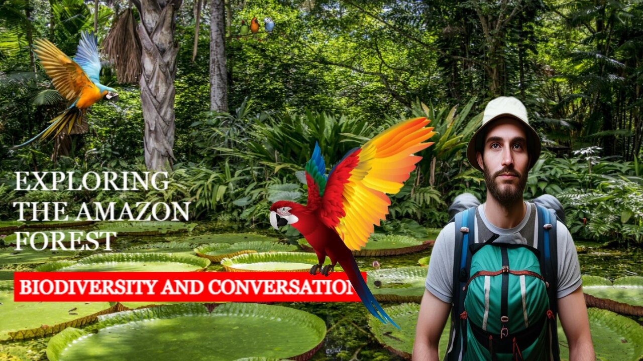 "Amazon Rainforest: Nature's Green Jewel – A Visual Odyssey"