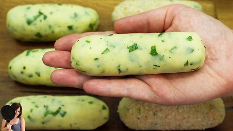 Do you have potatoes at home? Easy and cheap to cook. Delicious potato recipe. ASMR