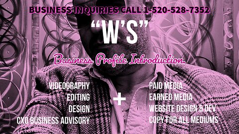 W of Walling World shares his professional intro #wallingworld #w4wh
