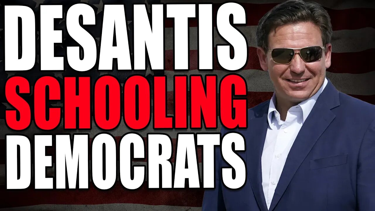 DeSantis is schooling Democrats in Florida, but can he bring sanity back to the classrooms?