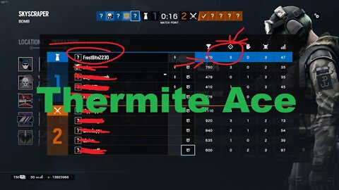 Thermite Ace! | Rainbow Six Siege Highlights