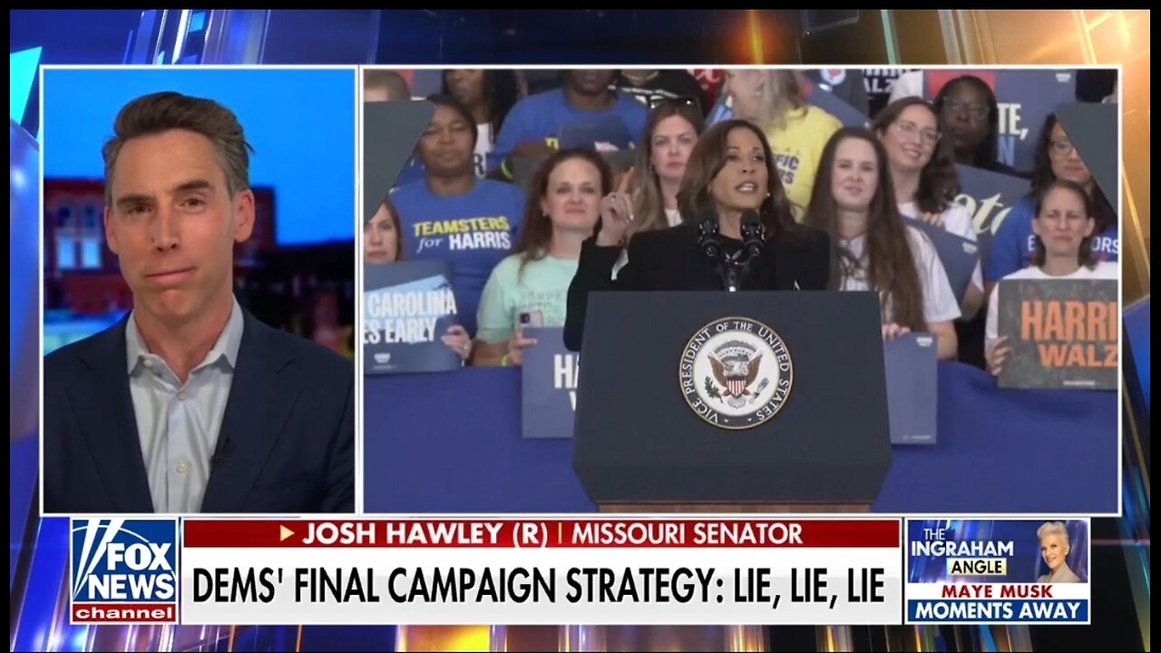 Sen Josh Hawley: Kamala Owns This Jobs Report