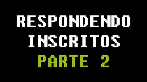 RESPONDENDO PERGUNTAS DOS INSCRITOS #2 - Vou mostrar o meu rosto? Por que o nome LontraJogos? Etc.