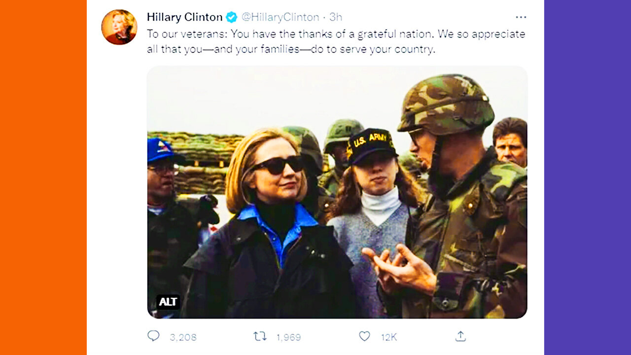 Hillary's Veterans Day Post