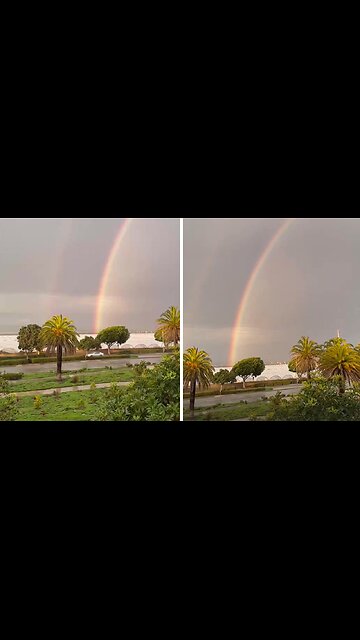 Incredible view from Oxnard looking across Ventura county