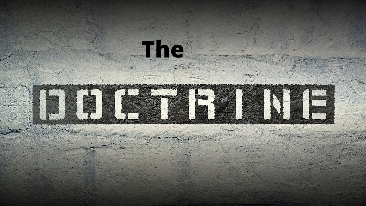 The Doctrine of Christ