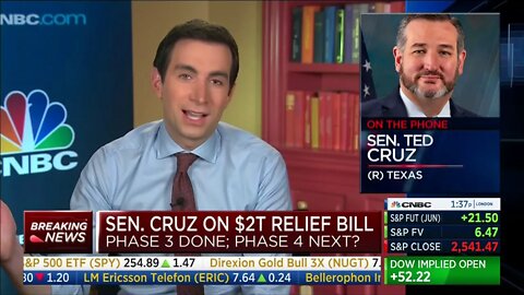 Sen. Cruz on CNBC Discusses How COVID-19 Emergency Relief Will Help People Hurting