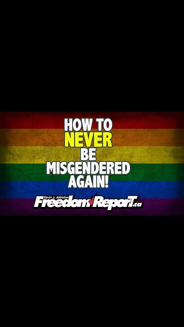 HOW TO NEVER BE MISGENDERED AGAIN - THE ULTIMATE ADVICE TO ANYONE PRETENDING TO BE THE OPPOSITE SEX