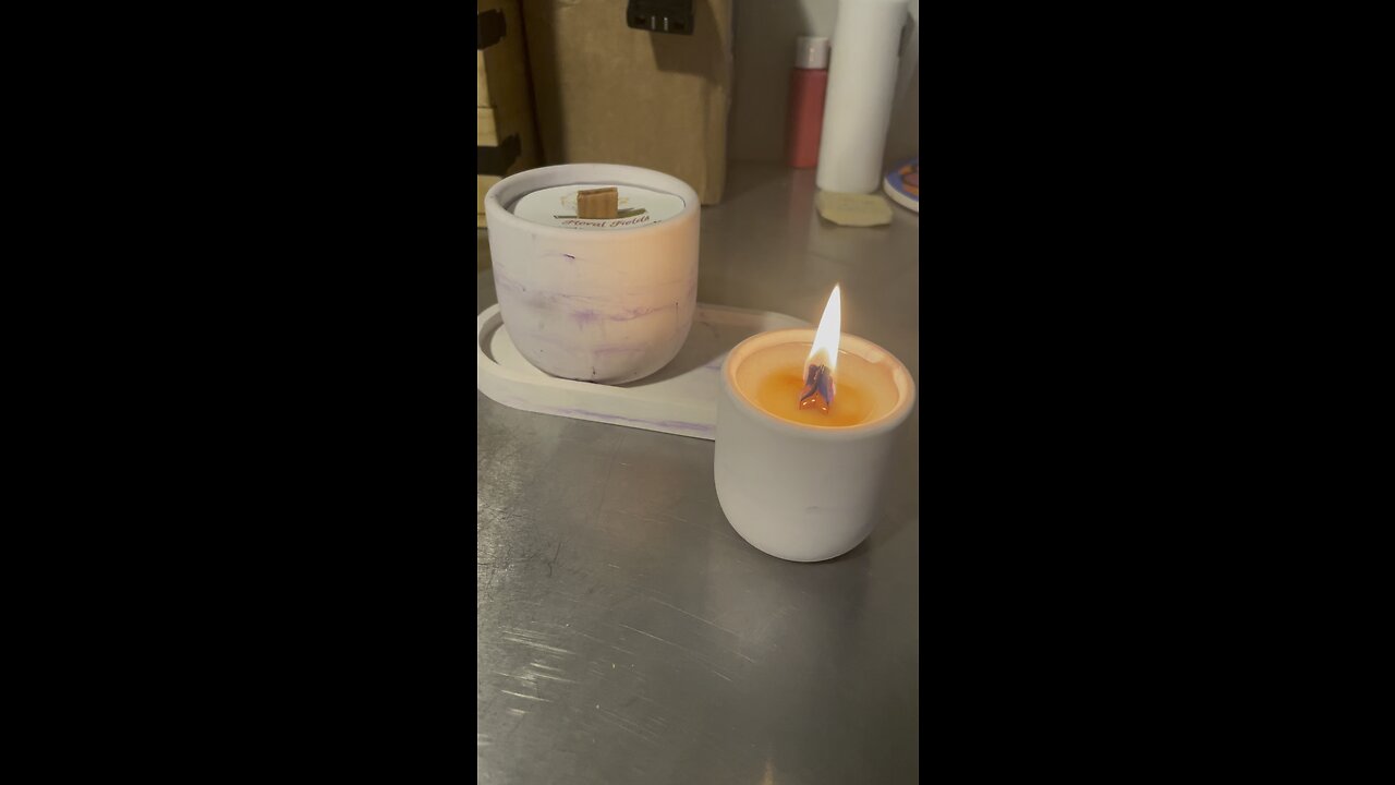 Concrete Candles.